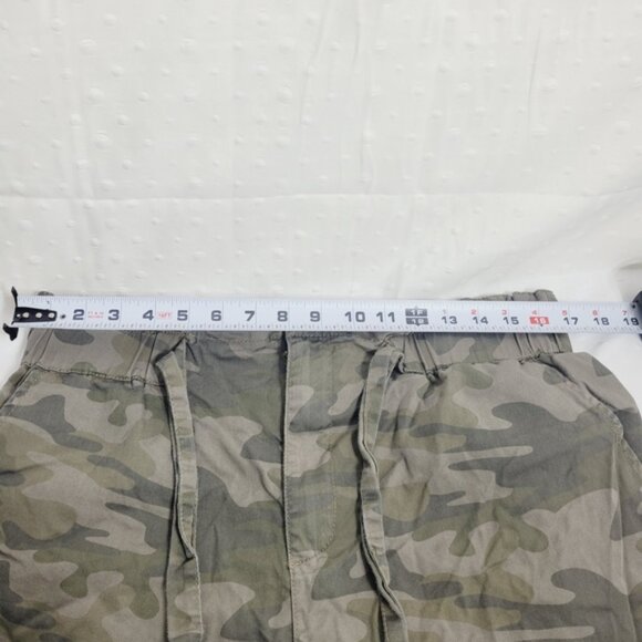 Camo Green Straight Leg Pants by Stitches Olive - Picture 6 of 11